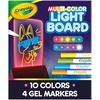 Crayola Animated Glow Board, DualScreen LED Drawing Board with Light Animation, Light Up Tracing Projector, Gift for Kids, Toys for Boys & Girls, Ages 6+(Multi-Color)