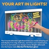 Crayola Animated Glow Board, DualScreen LED Drawing Board with Light Animation, Light Up Tracing Projector, Gift for Kids, Toys for Boys & Girls, Ages 6+(White)