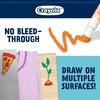 Crayola Bullet Tip Acrylic Paint Markers (10ct), Adult Coloring Marker Set, Coloring Book Art Supplies, For Drawing, Journaling & Construction Paper Crafts(12 Count (Pack of 1))