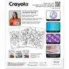 Crayola Dual-Tip Alcohol Marker Set for Adults (120ct), Bulk Adult Coloring Book Markers for Blending, Shading & Layering, Fine & Brush Tips [Amazon Exclusive](Flower Child)