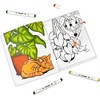 Crayola Dual-Tip Alcohol Marker Set for Adults (120ct), Bulk Adult Coloring Book Markers for Blending, Shading & Layering, Fine & Brush Tips [Amazon Exclusive](Plant Lady)