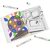 Crayola Dual-Tip Alcohol Marker Set for Adults (120ct), Bulk Adult Coloring Book Markers for Blending, Shading & Layering, Fine & Brush Tips [Amazon Exclusive](I Feel Old)