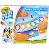 Crayola PAW Patrol Color Wonder Magic Light Brush – Mess Free Painting Kit for Kids with Lightup Brush, Gift for Toddlers, Preschool Art Activities, Ages 3+(Bluey Magic Light Brush)