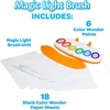 Crayola PAW Patrol Color Wonder Magic Light Brush – Mess Free Painting Kit for Kids with Lightup Brush, Gift for Toddlers, Preschool Art Activities, Ages 3+(Magic Light Brush)