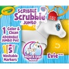 Crayola Scribble Scrubbie Jumbo, Evie, Large Posable Animal Toy, 6 Inches, Horse for Girls & Boys, Animal Grooming, Gift