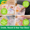 Crayola Story Creator, Interactive Sound Tablet for Kids with Markers & Paper, Record and Play Back Stories, Audio Drawing Toy, Gift for Kids, Classroom Activity, Ages 5+