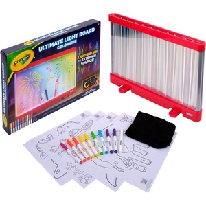 Crayola Animated Glow Board, DualScreen LED Drawing Board with Light Animation, Light Up Tracing Projector, Gift for Kids, Toys for Boys & Girls, Ages 6+(ColorVibe)
