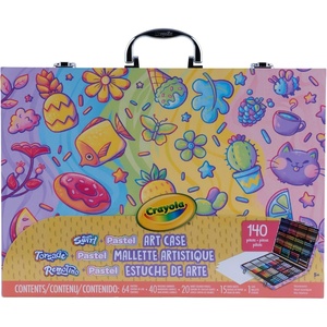 Crayola Art Kit with Swirl & Pastel Art Supplies, Includes Crayons, Markers & Colored Pencils, Arts & Crafts Activity Set, Gift for Kids, Ages 5, 6, 7, 8