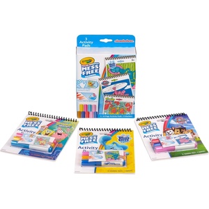 Crayola Color Wonder Nickelodeon Activity Pad Bundle (3pk), Mess-Free Coloring Set for Kids, Paw Patrol, Spongebob & Blue’s Clues, Travel Activity, Gift for Toddlers, 3+