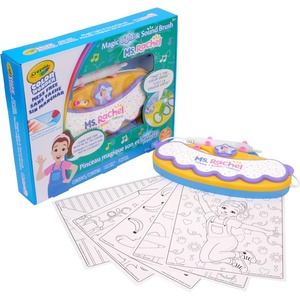 Crayola PAW Patrol Color Wonder Magic Light Brush – Mess Free Painting Kit for Kids with Lightup Brush, Gift for Toddlers, Preschool Art Activities, Ages 3+(Ms. Rachel)