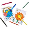 Crayola Clicks Art Set for Kids, Retractable NoDry Tips, Travel Activity Kit with Washable Markers, Pencils, Refills & Paper, Gift for Kids, Ages 4+ | Retractable No-Dry Tips, Travel Activity Kit with Washable Markers, Pencils, Refills & Paper, Gift for Kids, Ages 8+