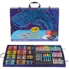 Crayola Art Kit with Neon & Metallic Art Supplies, Includes Crayons, Markers & Colored Pencils, Craft Activity, Gift for Kids, Ages 5, 6, 7, 8